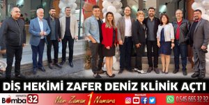 Diş Hekimi Zafer Deniz klinik açtı