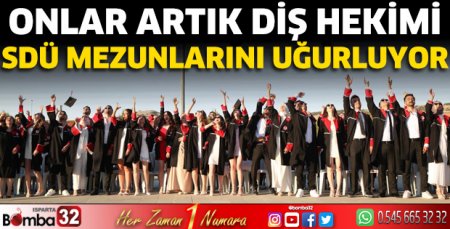 Diş Hekimliği Fakültesi mezuniyet töreni gerçekleştirildi