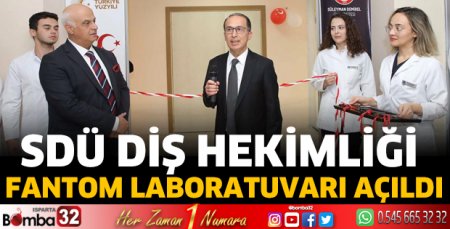 Diş Hekimliği Fantom Laboratuvarı açıldı