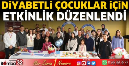 Diyabetli çocuklar için etkinlik düzenlendi