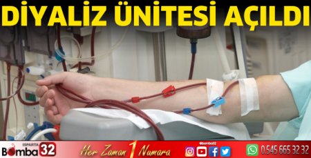 Diyaliz Ünitesi açıldı
