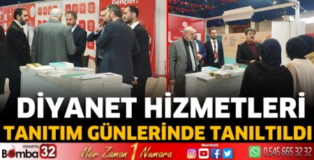 Diyanet Hizmetleri tanıtım günlerinde tanıtıldı
