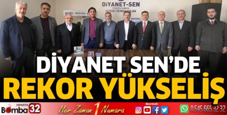 Diyanet Sen’de rekor yükseliş