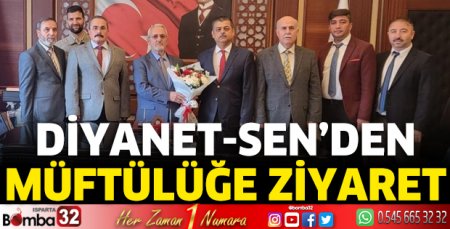 Diyanet-Sen’den Müftülüğe ziyaret