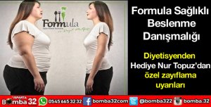 DİYETİSYENDEN ÖZEL ZAYIFLAMA UYARILARI