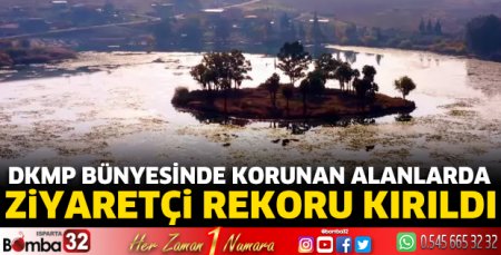 DKMP bünyesinde korunan alanlarda ziyaretçi rekoru kırıldı