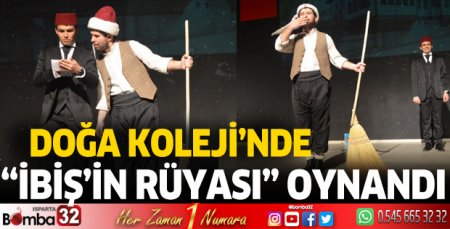 Doğa Koleji'nde tiyatro gösterimi