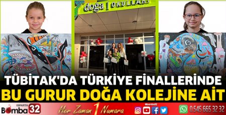 Doğa Koleji'nin TÜBİTAK başarısı