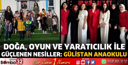 Doğa, Oyun ve Yaratıcılık ile Güçlenen Nesiller: Gülistan Anaokulu