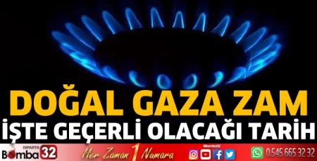 Doğal gaza zam