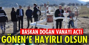 DOĞALGAZ ANA HATTA VERİLDİ  