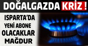 DOĞALGAZDA KRİZ