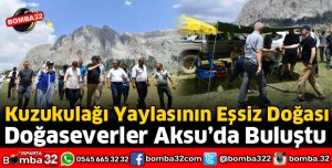 DOĞASEVERLER AKSU’DA BULUŞTU