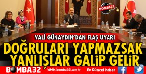 DOĞRULARI YAPMAZSAK YANLIŞLAR GALİP GELİR