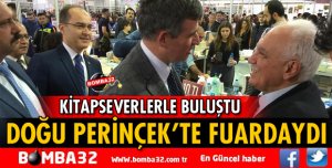 DOĞU PERİNÇEK KİTAP FUARINA KATILDI