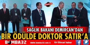 DOKTOR HAKAN SATIR'A TEŞEKKÜR BELGESİ