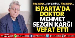 Doktor Mehmet Sezgin Karğı vefat etti