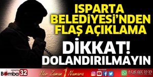 Dolandırılmayın