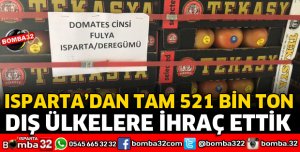DOMATES VE KESME ÇİÇEK İHRACATI BAŞLADI