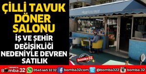 DÖNER SALONU DEVREN SATILIKTIR