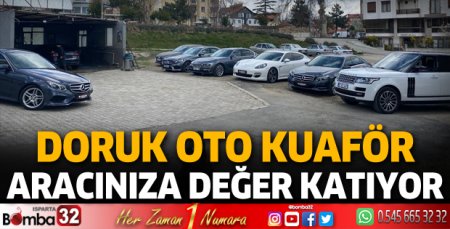 Doruk Oto Kuaför aracınıza değer katıyor