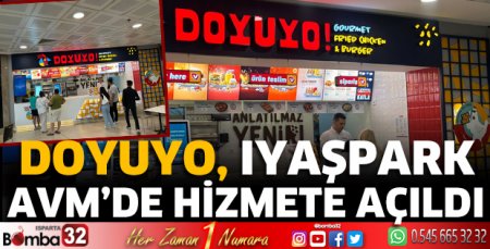 Doyuyo, Iyaşpark AVM’de Hizmete Açıldı