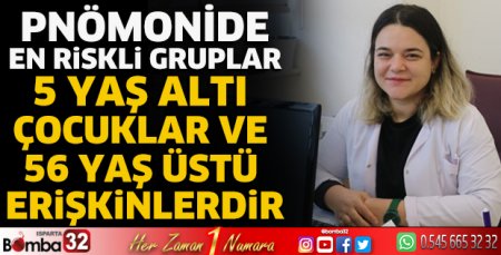 Dr. Aslantaş'tan Pnömoni açıklaması