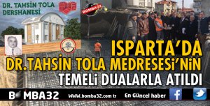 DR.TAHSİN TOLA HİZMET BİNASININ TEMELİ ATILDI
