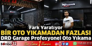 DRD Garage Profesyonel Oto Yıkama fark yaratıyor