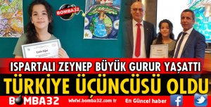 DSİ YARIŞMASINDA TÜRKİYE ÜÇÜNCÜSÜ OLDU