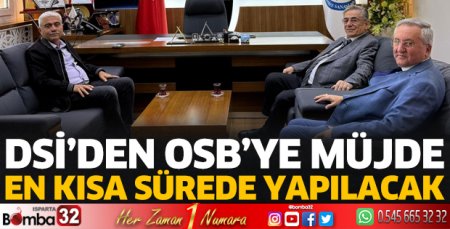 DSİ’den OSB’ye müjde