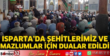 Dualar edildi