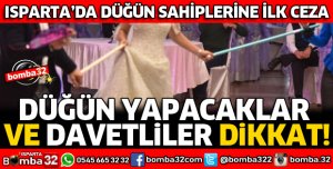 DÜĞÜN SAHİPLERİNE PARA CEZASI UYGULANDI