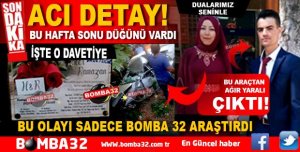 DÜĞÜNE 1 HAFTA KALA TRAFİK KAZASINDA AĞIR YARALANDI