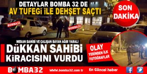  ISPARTA DA DÜKKAN SAHİBİ KİRACISINI VE YANINDA ÇALIŞAN 2 ELEMANINI VURDU