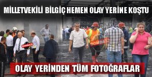 DUMAN BİR ANDA GÖKYÜZÜNÜ KAPLADI