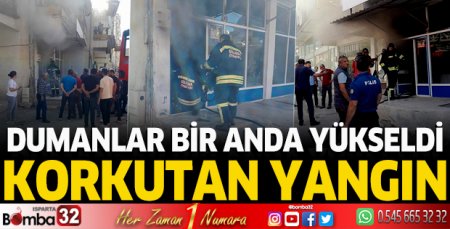 Dumanlar bir anda yükseldi