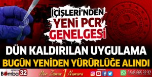 Dün kaldırılan uygulama, bugün yeniden yürürlüğe alındı