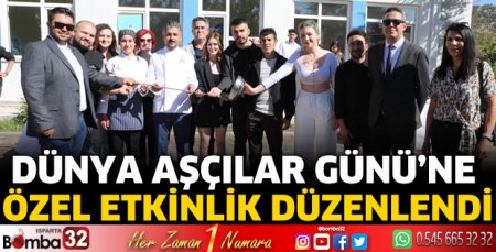 Dünya Aşçılar Günü’ne özel etkinlik düzenlendi