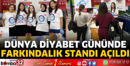 Dünya Diyabet Günü Farkındalık Standı