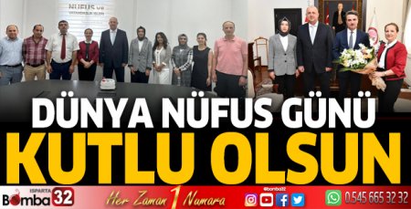 Dünya Nüfus Günü kutlu olsun 