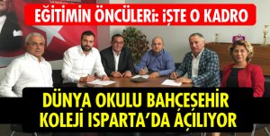 DÜNYA OKULU BAHÇEŞEHİR KOLEJİ ISPARTA’DA AÇILIYOR