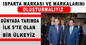 DÜNYADA TARIMDA İLK 5’TE OLAN BİR ÜLKEYİZ