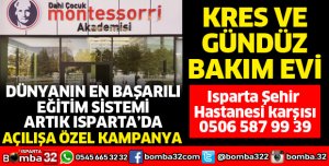DÜNYANIN EN BAŞARILI EĞİTİM SİSTEMİ ISPARTA'DA