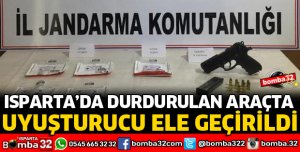 DURDURULAN ARAÇTA UYUŞTURUCU ELE GEÇİRİLDİ
