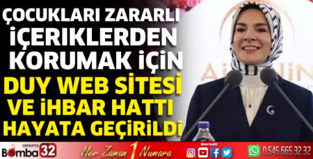 'DUY' web sitesi ve ihbar hattı hayata geçirildi