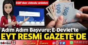 e-Devlet'te EYT için yeni düzenleme