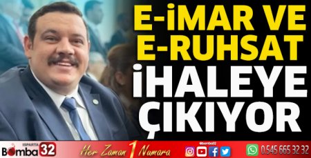 E-imar ve e-ruhsat ihaleye çıkıyor