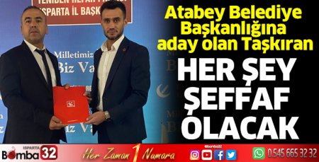 Ebubekir Taşkıran aday adaylığını açıkladı