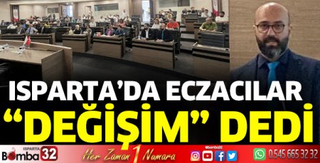 Eczacı Odası üyeleri değişim istedi